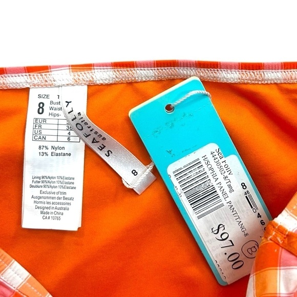 Seafolly Sophia Long Bustier Bikini with High Waisted Bottoms - Picture 11 of 13